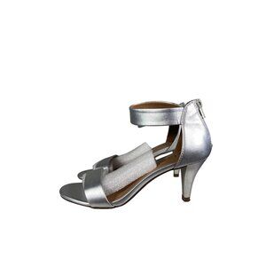 Style & Co Paycee New Silver Dress Sandals Heels Women's Sz. 6M Wedding Guest